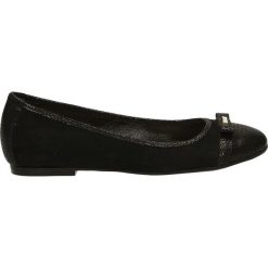 Baleriny - 70464 N-P NER. Czarne baleriny damskie zamszowe Venezia. Za 179,00 zł.