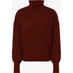 Vero Moda - Sweter damski – Vmapula, brązowy. Pomarańczowe swetry damskie Vero Moda, m, bez wzorów, z dzianiny, bez rękawów, bez kaptura. Za 149,95 zł.