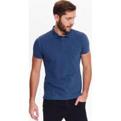 Koszulki polo: T-SHIRT POLO MĘSKI Z KONTRASTOWYMI WSTAWKAMI
