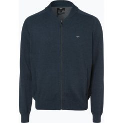 Fynch Hatton - Kardigan męski, niebieski. Niebieskie kardigany męskie marki Fynch-Hatton, m, bez wzorów, z bawełny. Za 229,95 zł.