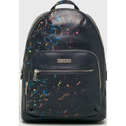 Desigual - Plecak. Niebieskie plecaki damskie Desigual, z nadrukiem, z poliesteru. W wyprzedaży za 239,90 zł.