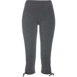 Legginsy rybaczki bonprix antracytowy melanż. Szare legginsy damskie bonprix, bez wzorów. Za 44,99 zł.