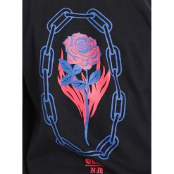 T-shirty damskie: Obey Clothing ROSETTE Tshirt z nadrukiem off black