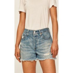 Levi's - Szorty jeansowe. Niebieskie szorty damskie Levi's®, s, bez wzorów, z bawełny, casualowe. Za 249,90 zł.