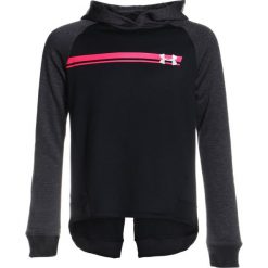 Under Armour FRENCH TERRY HOODY Bluza z kapturem black. Czarne bluzy dziewczęce Under Armour, z poliesteru, z kapturem. W wyprzedaży za 160,65 zł.
