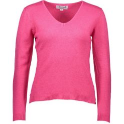 Sweter w kolorze różowym. Różowe swetry damskie marki Cashmere & Jackets, s, bez wzorów, z kaszmiru, bez rękawów, bez kaptura. W wyprzedaży za 137,95 zł.