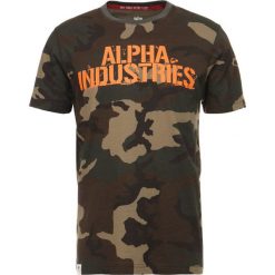 T-shirty męskie z nadrukiem: Alpha Industries BLURRED T Tshirt z nadrukiem camo