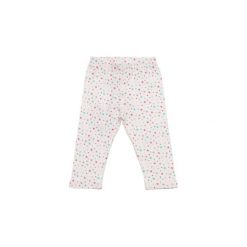 Spodnie niemowlęce: SALT AND PEPPER Baby Glück Girls Leginsy Bunny allover white