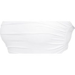 Topy damskie: Urban Classics Ladies Bandeau Top Top Bandeau biały