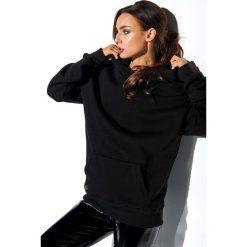 Bluza damska z kapturem - czarny, m. Czarne bluzy damskie m, z bawełny, długie. Za 149,99 zł.