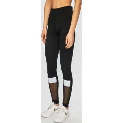 Tally Weijl - Legginsy SLECOREFLAZ. Czarne spodnie damskie TALLY WEIJL, bez wzorów, z elastanu. W wyprzedaży za 59,90 zł.