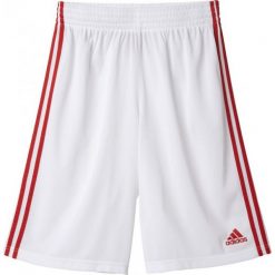 Spodenki i szorty męskie: Adidas Spodenki męskie Commander Shorts biało-czerwone r. XL (G91749)