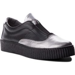 Półbuty SERGIO BARDI - Amato FW127283118SW 628. Czarne creepersy damskie Sergio Bardi, ze skóry, na płaskiej podeszwie. Za 239,00 zł.
