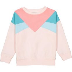 Bluzy dziewczęce: Bluza z kontrastowymi wstawkami 3-12 lat