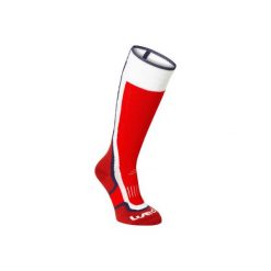 Skarpety SOCKS 300. Czerwone skarpetki męskie marki WED'ZE. Za 29,99 zł.