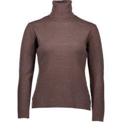 Sweter w kolorze brązowym. Pomarańczowe swetry damskie marki Cashmere & Jackets, s, bez wzorów, z kaszmiru, bez rękawów, bez kaptura. W wyprzedaży za 144,95 zł.