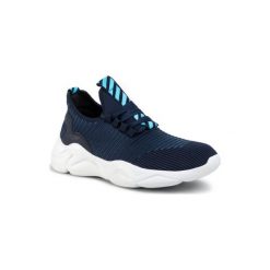 Sprandi MP40-032114 Granatowy. Niebieskie buty sportowe męskie Sprandi, ze skóry ekologicznej, bez zapięcia. Za 119,99 zł.