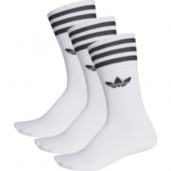 Skarpety adidas Originals 3 Pak S21489. Skarpetki męskie Adidas, w paski, z elastanu. Za 49,99 zł.