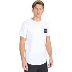 Jack & Jones Basic Koszulka Biały. Białe podkoszulki męskie Jack & Jones, xxl, z nadrukiem, z bawełny, z krótkim rękawem. Za 78,95 zł.