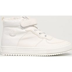 Big Star - Buty dziecięce. Białe trampki chłopięce BIG STAR, bez wzorów, z gumy, sportowe, z okrągłym noskiem, bez zapięcia. Za 159,90 zł.