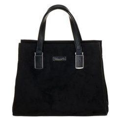 Tamaris Damska Torebka Nadin E Handbag 2897182-098 Black Grzebień. Czarne torebki klasyczne damskie marki Tamaris, bez wzorów, z zamszu, zamszowe, bez dodatków. W wyprzedaży za 226,00 zł.