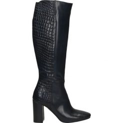 Kozaki - G-850-8060 BL. Brązowe buty zimowe damskie marki Venezia, ze skóry. Za 319,00 zł.