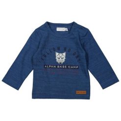 Dirkje Koszulka Chłopięca Z Wilkiem 110 Niebieski. Niebieskie t-shirty chłopięce marki Dirkje. Za 49,00 zł.