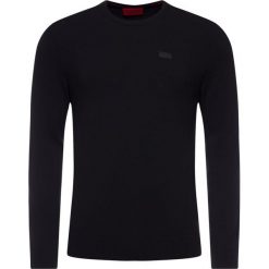 Sweter Hugo San Claudio 1 50414535. Pomarańczowe swetry męskie HUGO, m, bez wzorów, klasyczne, z klasycznym kołnierzykiem, bez kaptura. W wyprzedaży za 299,00 zł.