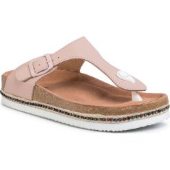 Espadryle BIG STAR - FF274636 Pink. Różowe espadryle damskie BIG STAR, bez wzorów, ze skóry ekologicznej, bez obcasa. Za 109,00 zł.