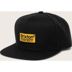 Brixton - Czapka. Czerwone czapki damskie Brixton, z aplikacjami, z wełny. Za 119,90 zł.