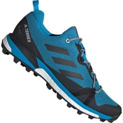 Buty adidas Terrex Skychaser Lt Gtx M F36107. Niebieskie buty sportowe męskie Adidas, z tkaniny, bez zapięcia, wspinaczkowe, adidas terrex, gore-tex. W wyprzedaży za 569,00 zł.