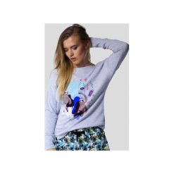 GUADALAJARA Attention Sloth - Longsleeve. Szare piżamy damskie Meet the llama, xl, z nadrukiem, z bawełny, bez rękawów. Za 95,00 zł.