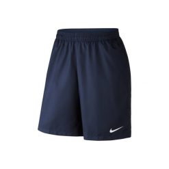 Spodenki tenisowe Nike Dry. Niebieskie spodenki i szorty męskie marki Nike, z materiału, eleganckie. W wyprzedaży za 99,99 zł.