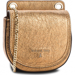 Torebka PATRIZIA PEPE - 2V6720/AA94-Y342 Dark Gold. Żółte torebki klasyczne damskie marki Patrizia Pepe, bez wzorów, ze skóry, wizytowe, bez dodatków. W wyprzedaży za 459,00 zł.