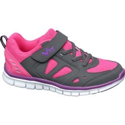 Sportowe buty dziecięce Vty popielate. Szare buciki niemowlęce marki Vty, z materiału, na sznurówki. Za 89,90 zł.