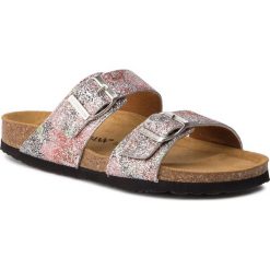Klapki DR. BRINKMANN - 701380 Rose 42. Różowe klapki damskie Dr. Brinkmann, bez wzorów, z tworzywa sztucznego, bez obcasa. W wyprzedaży za 169,00 zł.