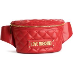 Saszetka nerka LOVE MOSCHINO - JC4202PP07KA0500 Rosso. Czerwone nerki damskie Love Moschino, bez wzorów, ze skóry ekologicznej, młodzieżowe, bez dodatków. W wyprzedaży za 369,00 zł.