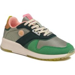 Sneakersy SCOTCH & SODA - Vivi 20737553 Reseds Green Multi S716. Zielone półbuty damskie Scotch & Soda, na co dzień, bez wzorów, z zamszu, bez obcasa, na płaskiej podeszwie, bez zapięcia. Za 429,00 zł.
