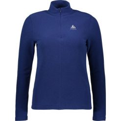 Bluza polarowa "Roy" w kolorze granatowym. Niebieskie bluzy damskie Odlo Women, xl, bez wzorów, ze skóry, z krótkim rękawem, krótkie, bez kaptura. W wyprzedaży za 129,95 zł.