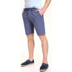 Szorty męskie gładkie. Niebieskie spodenki sportowe męskie Top Secret, na lato, s, bez wzorów, z tkaniny, sportowe. W wyprzedaży za 39,99 zł.