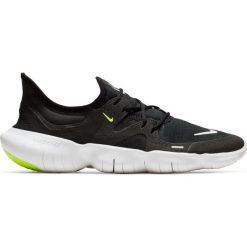 Buty Nike Free RN 5.0 W Biało-Czarne. Czarne buty sportowe damskie Nike, bez wzorów, z tkaniny, klasyczne, do biegania. Za 429,99 zł.