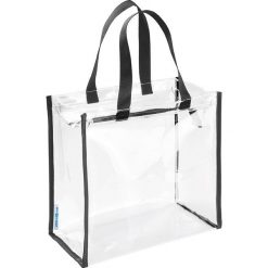 Shopper bag damskie: Shopper bag „Nya” w kolorze czarnym – 30,5 x 29,5 x 15,5 cm