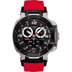 PROMOCJA ZEGAREK TISSOT Touch Collection T048.417.27.057.01. Czarne zegarki męskie marki TISSOT, ze stali. W wyprzedaży za 1570,00 zł.