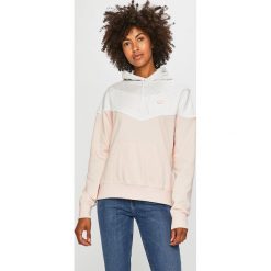 Nike Sportswear - Bluza. Szare bluzy damskie Nike Sportswear, s, bez wzorów, z elastanu, bez rękawów, z kapturem. Za 219,90 zł.