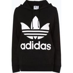 Adidas Originals - Damska bluza nierozpinana, czarny. Czarne bluzy damskie adidas Originals, s, z nadrukiem, z bawełny, bez rękawów, bez kaptura. Za 309,95 zł.