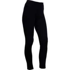 Legginsy narciarskie 100 damskie. Czarne legginsy damskie WED'ZE, xs, bez wzorów, z poliesteru. Za 19,99 zł.