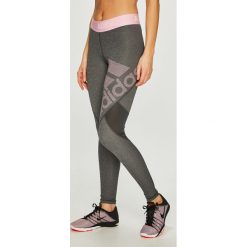 Adidas Performance - Legginsy. Szare spodnie damskie adidas Performance, s, bez wzorów, z elastanu. W wyprzedaży za 129,90 zł.
