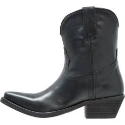 Botki damskie lity: Kentucky's Western Botki kowbojki i motocyklowe black