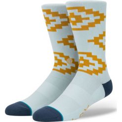Skarpety Stance Blue Cairns (M545D17CAI-BLUE). Niebieskie skarpetki męskie marki Stance. Za 34,99 zł.