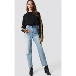 Cheap Monday Jeansy Donna Trash Metal - Blue. Niebieskie spodnie damskie z wysokim stanem marki Cheap Monday, z jeansu, z podwyższonym stanem. Za 283,95 zł.